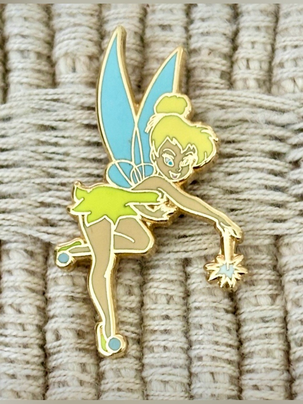 DISNEY Tinker Bell with Wand Mini Pin